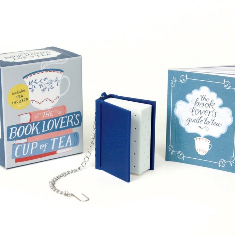 Blue Book-Shaped Tea Infuser - Unbranded